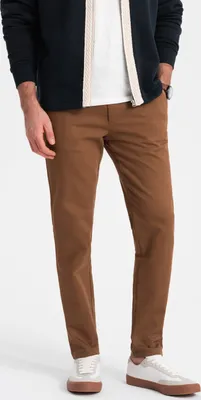 Obrázek produktu pro Ombre Clothing Pánské chinos Sylven karamelová S