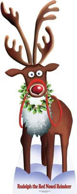 Productafbeelding van Weihnachten Pappaufsteller Rudolph the Red Nosed Reindeer