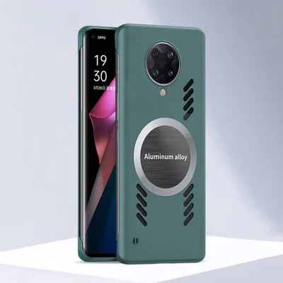 Produktbild von Redmi K30 Pro Hülle, Frameless PC Matt Kühlabdeckung Loch Wärmeableitung Schutzhülle für Xiaomi Redmi K30 Pro Grün
