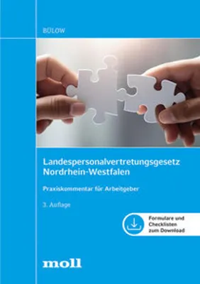 Produktbild von Landespersonalvertretungsgesetz Nordrhein-Westfalen