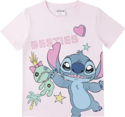 Image de T-shirt Disney Lilo & Stitch Rosa 140 cm