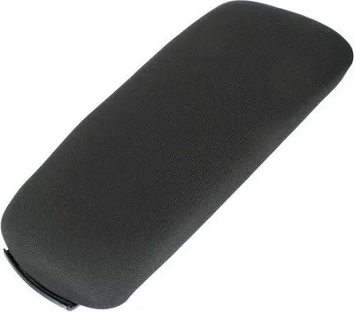 Immagine prodotto di Copri bracciolo centrale / coperchio con rivestimento in tessuto nero per Audi A4 8E