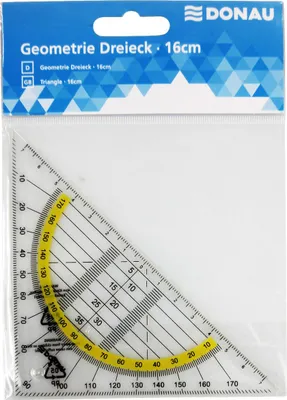 Produktbild von DONAU Geometrie-Dreieck 16,0 cm