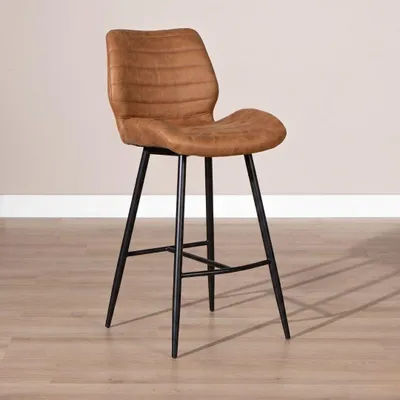 Produktbild von Bronx71 Barhocker Microfaser Morris cognac 71 cm