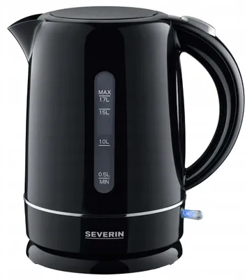 Immagine prodotto di Bollitore Severin da 1,7 l fa bollire l'acqua in pochi minuti 2200 W, nero