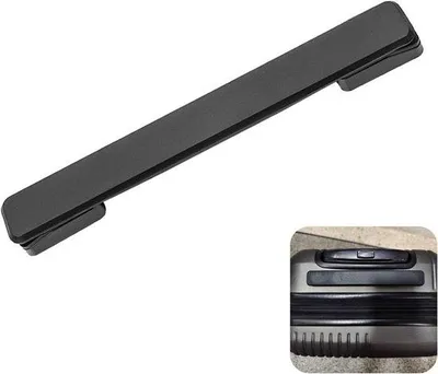 Produktbild von Handgriff Kofferhaken Ersatz - Reisegepäck Tragen - Ergonomischer Antislip - 20 cm - Schwarz