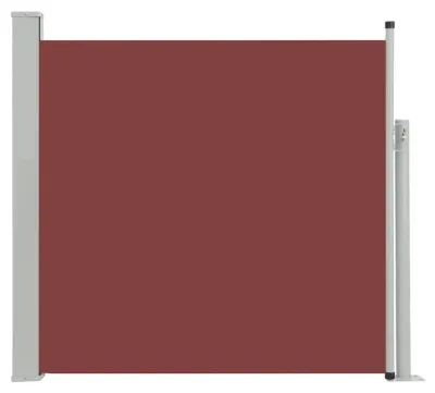 Immagine prodotto di Tenda laterale estensibile con schermo per la privacy - 170 x 300 cm - Poliestere - Grigio - Schermo per terrazza e balcone, protezione dal vento