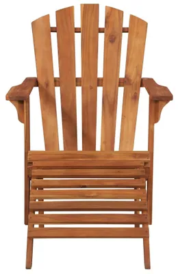 Produktbild von vidaXL Adirondack-Gartensessel mit Fußablage Akazie Massivholz