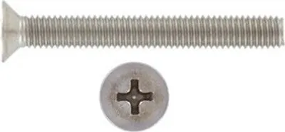 Produktbild von Schraube DIN 965 PH M5 x 60 Edelstahl A2 - Packung mit 200 Stück