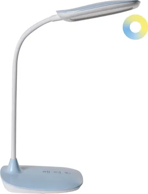 Obrázek produktu pro BELIANI Kancelářská stolní lampa modrá nastavitelné rameno plynulý stmívač funkce CCT kancelář studovna