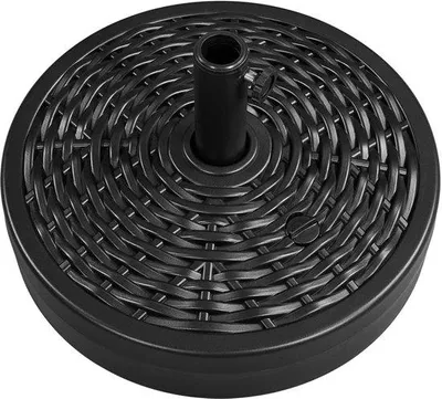 Obrázek produktu pro Stabilní podstavec pro slunečník, 22 l, naplněný vodou, černý, Ø 3,8/4,8 cm