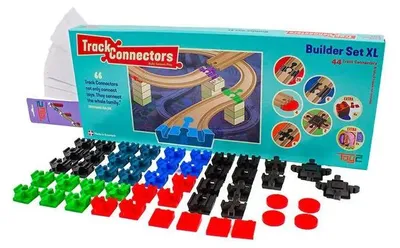 Produktbild von Toy2 Baukasten XL - Eisenbahn Bauset mit Extras für Kinder