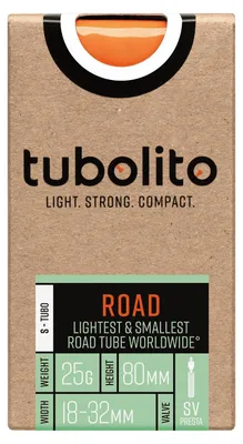 Image de Chambre à air -S-Tubo-Road-700C-SV80 - Orange - Tubolito