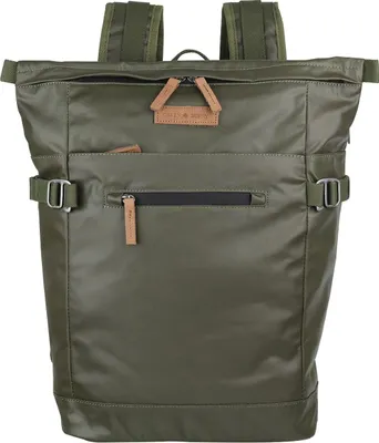 Produktbild von Greenburry Waterproof Aviator Rucksack wasserabweisend Backpack 5917, Farbe:Olive