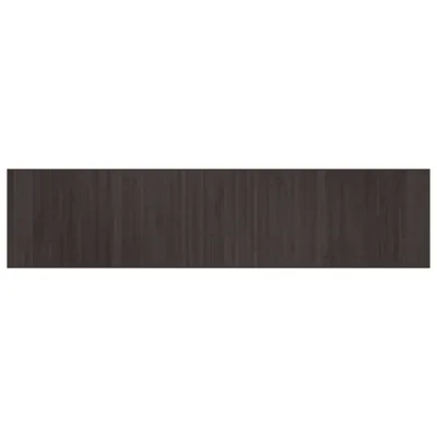 Produktbild von vidaXL Teppich Rechteckig Dunkelbraun 70x300 cm Bambus