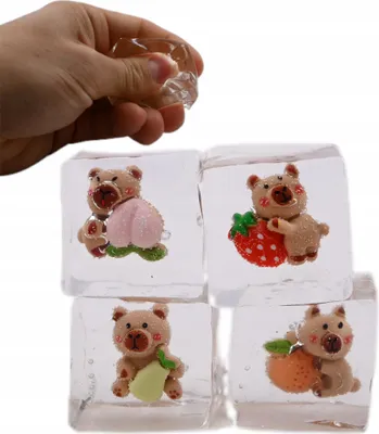 Produktbild von Eiswürfel Knetspielzeug - Set von 12 Stück