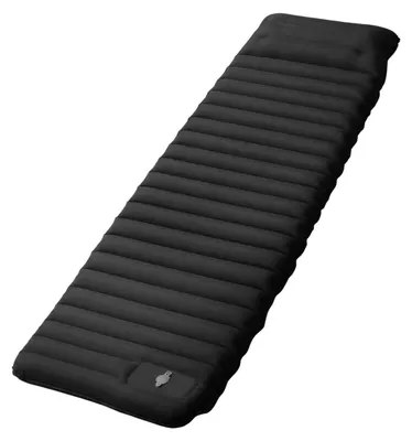 Produktbild von Selbstaufblasende Camping Isomatte 10cm extra dick – Outdoor Schlafmatte für Wandern Angeln Zelt 5 Farben - Farbe: Schwarz