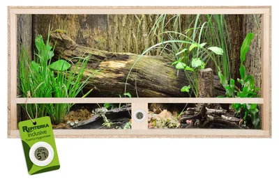 Produktbild von Repiterra® Terrarium Seitenbelüftung Holzterrarium OSB Holz Terrarien 120x60x60