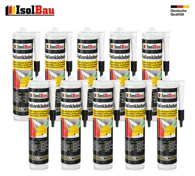 10x Folienkleber Dichtkleber Dampfbremse Dampfsperre Dampfbremsen PE