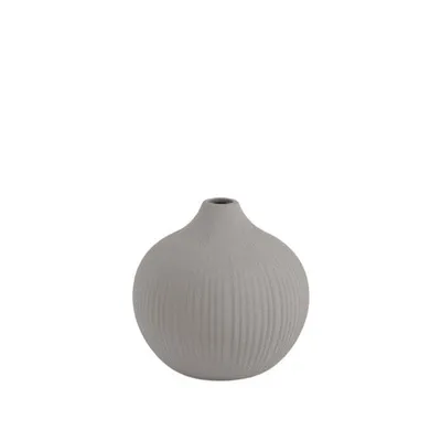 Produktbild von Storefactory Vase Fröbacken Light Grey Structure (10cm)