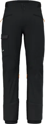 Productafbeelding van Salewa heren sportbroek Sella Durastretch Hybrid, korte broek, model M, kleur zwart, maat 50/L