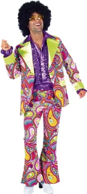 Produktbild von M209202-110-M Herren Hippie Anzug Partyanzug Gr.M