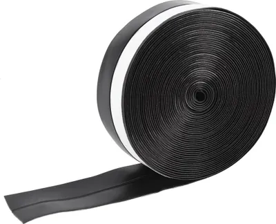 Produktbild von 5 m 25 mm selbstklebender Tür- und Fenster-Schalldämm- und Staubschutzdichtungsstreifen (Schwarz)