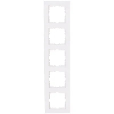 Produktbild von KOPP Abdeckrahmen 5f.HK07r-wei 402929004