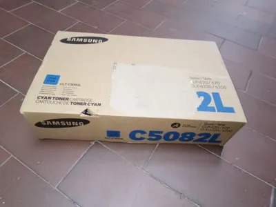 Produktbild von Samsung CLT-C5082L Cyan Original Tonerkartusche mit hoher Reichweite, 4000 Seiten, Cyan, 1 Stück(e)