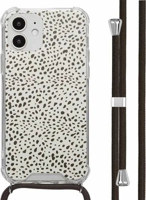 Produktbild von imoshion Design Hülle mit Band iPhone 12 (Pro) - Desert Dots