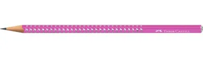 Obrázek produktu pro Grafitová tužka "Sparkle Aurora", fuchsiová, B, trojhranná, FABER-CASTELL 118291