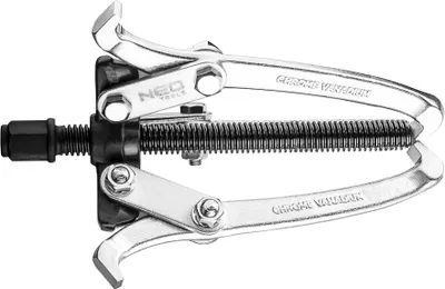 Produktbild von NEO TOOLS 3-Arm Dreiarmiger Abzieher 6" 150 mm Lagerabzieher CrV-Stahl Profi | die Arme beiderseitig mit Haken ausgestattet, höhenverstellbar | Radlager Werkzeug für Auto im Werkzeug