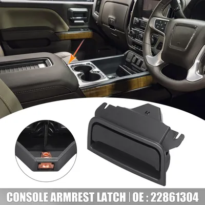 Produktbild von Auto Mittelkonsolen Armlehne Verriegelungsgriff Clip 22861304 Mattschwarz