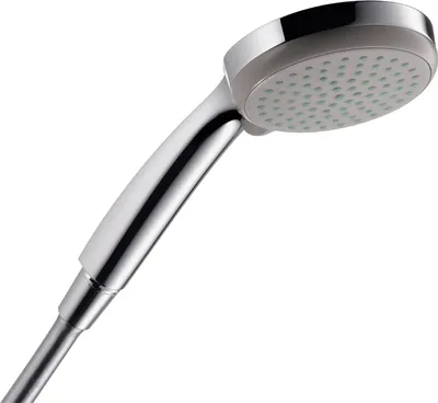 Produktbild von Hansgrohe Handbrause Croma 100 Vario, 28535000, Duschkopf mit 4 Strahlarten, Antikalk-Funktion, Brausekopf Ø 10 cm, Chrom, 20740 9