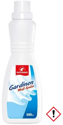 Zdjęcie produktu dla Hoffmanns kurtyna biała płyn do płukania chroniący przed promieniowaniem UV i żółknięciem impregnujący 500ml