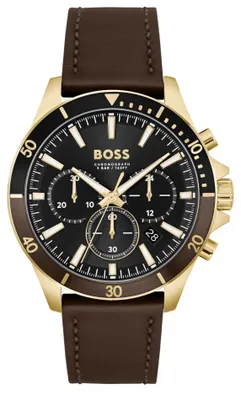 Obrázok produktu pre Zegarek męski BOSS 1514100 brązowy klasyczny