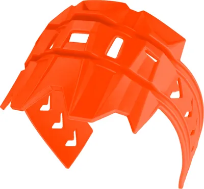 Immagine prodotto di Protezione termica dello scarico della moto - Protezione flessibile in silicone arancione