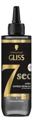 Produktbild von Gliss-Kur 7 Sec Express-Reparaturkur Ultimate Repair 200 ml