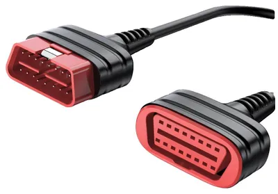 Zdjęcie produktu dla Przedłużacz do diagnostyki OBD2, 16-pinowe złącze, wytrzymała konstrukcja, przedłużacz