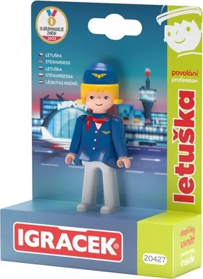 Zdjęcie produktu dla Igráček Letushka - figurka z akcesoriami