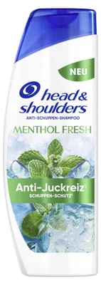 Obrázek produktu pro Šampon Head & Shoulders proti lupům, s mentolem, proti svědění, 250 ml