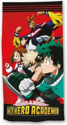 Produktbild von My Hero Academia Strandhandtuch Kinderhandtuch Strandtuch für Kinder 70x140 cm