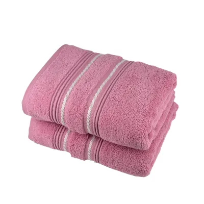 Zdjęcie produktu dla Ręcznik STRIPE różowy 50x90 cm