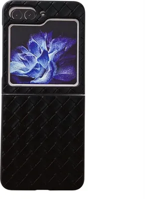 Produktbild von König Design Hülle kompatibel mit Samsung Galaxy Z Flip5 5G Kunststoff Soft Handyhülle - Handy Case Schwarz