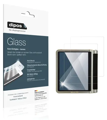 Image de 2x Protection ecrán pour Kverneland IsoMatch Tellus PRO Verre souple Film Protecteur 9H dipos