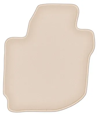 Produktbild von DURBAN Beige Velours-Fahrerfußmatte für Mazda MPV II LW Minivan (1999-2006)
