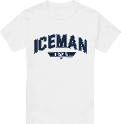 Produktbild von Top Gun - "Iceman" T-Shirt für Herren TV6860 (M) (Weiß)