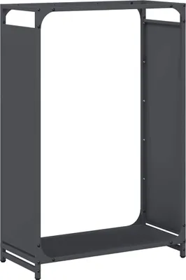 Produktbild von vidaXL Brennholzregal Anthrazit 60x28x90 cm Kaltgewalzter Stahl