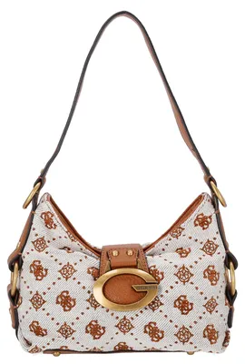 Produktbild von Guess Camden Mini - Schultertasche 23 cm (cognac logo)