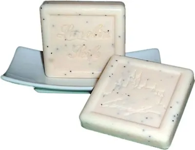 Produktbild von 2x Lanolinseife Sandelholz mit Motiv Doppelpack